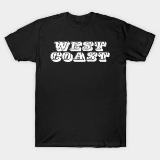 West Coast / 90s Hip Hop Fan Design T-Shirt